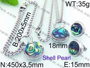 SS Jewelry Set(Most Women) - KS59915-Z