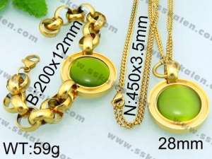SS Jewelry Set(Most Women) - KS61048-Z