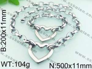 SS Jewelry Set(Most Women) - KS63210-Z