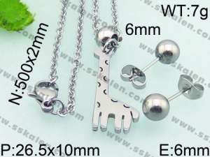 SS Jewelry Set(Most Women) - KS65029-Z