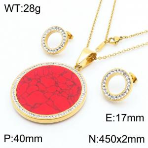 SS Jewelry Set(Most Women) - KS69520-K