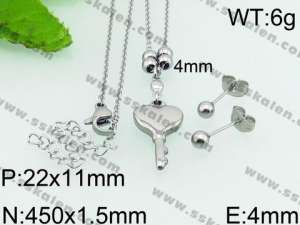 SS Jewelry Set(Most Women) - KS72325-Z