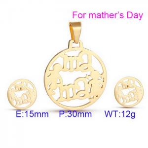 SS Jewelry Set(Most Women)（ Mother's Day） - KS78777-K