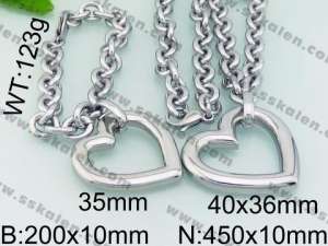 SS Jewelry Set(Most Women) - KS79354-Z