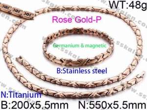 SS Jewelry Set(Most Women) - KS82871-K