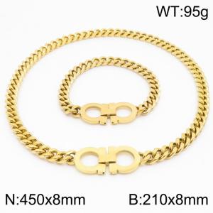 SS Jewelry Set(Most Men) - KS83361-K