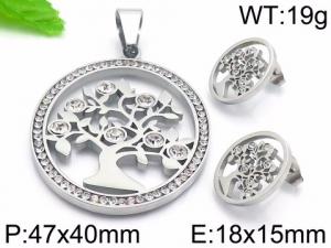SS Jewelry Set(Most Women) - KS86129-K