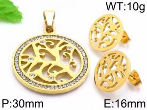 SS Jewelry Set(Most Women) - KS86136-K