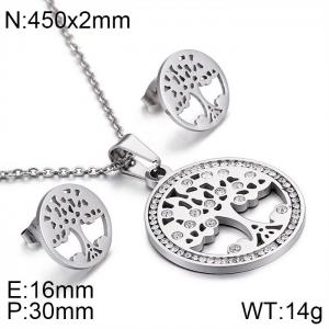 SS Jewelry Set(Most Women) - KS86172-K