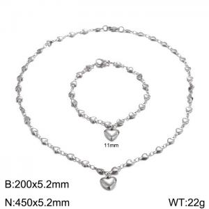 SS Jewelry Set(Most Women) - KS87198-Z
