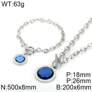 SS Jewelry Set(Most Women) - KS87514-Z