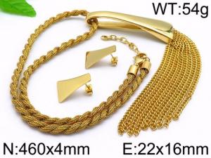 SS Jewelry Set(Most Women) - KS89710-LX