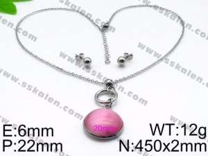SS Jewelry Set(Most Women) - KS91432-Z