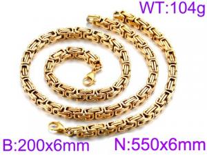 SS Jewelry Set(Most Men) - KS92283-Z