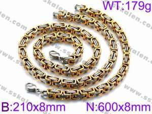 SS Jewelry Set(Most Men) - KS92308-Z