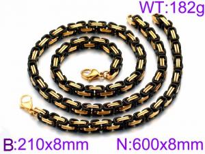 SS Jewelry Set(Most Men) - KS92312-Z