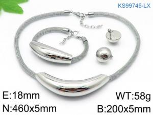 SS Jewelry Set(Most Women) - KS99745-LX