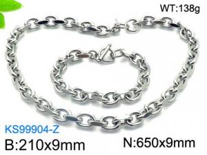 SS Jewelry Set(Most Men) - KS99904-Z