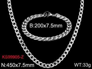 SS Jewelry Set(Most Men) - KS99905-Z