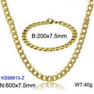 SS Jewelry Set(Most Men) - KS99913-Z