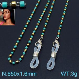 Fashion simple interbead chain glasses chain accessories - KSC192-Z