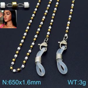Fashion simple interbead chain glasses chain accessories - KSC193-Z
