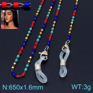 Fashion simple interbead chain glasses chain accessories - KSC195-Z