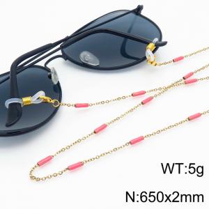 Minimalist style between bead chain glasses chain accessories - KSC205-Z