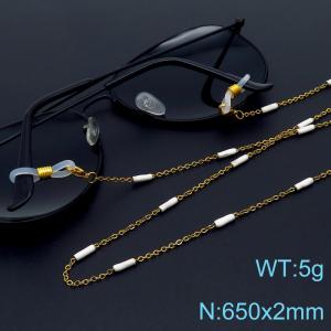 Minimalist style between bead chain glasses chain accessories - KSC209-Z