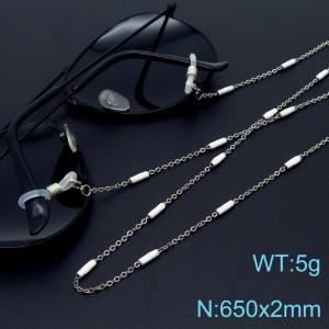 Minimalist style between bead chain glasses chain accessories - KSC210-Z