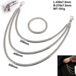 Stainless Steel Trousers Chain - KTC033-Z