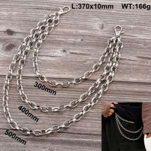 Stainless Steel Trousers Chain - KTC049-Z