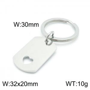 Stainless Steel Keychain - KY1138-Z