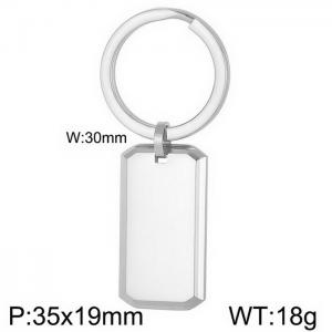 Stainless Steel Keychain - KY1198-Z