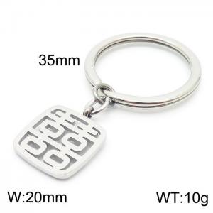 Stainless Steel Keychain  Pendant - KY1302-Z