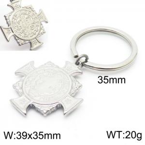 Stainless Steel Keychain Pendant - KY1316-Z