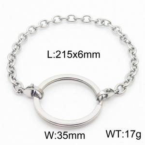 Stainless Steel Keychain Chain Bracelet - KY1318-Z