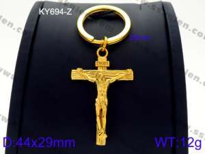 Stainless Steel Keychain - KY694-Z