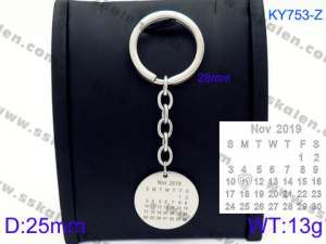 Stainless Steel Keychain - KY753-Z