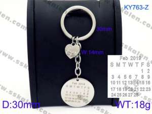 Stainless Steel Keychain - KY763-Z
