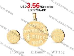 Popular Style Best Quality Girls Mother's Day Jewelry - KS55767-CD