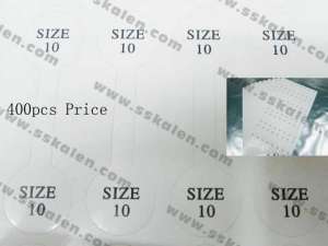 Size 10 Tags--400pcs price - KPS214