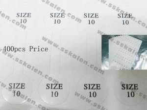Size 10 Tags--400pcs price - KPS214