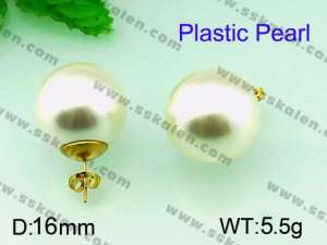 Plastic Earrings  - KE54954-Z