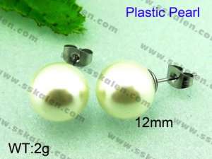 Plastic Earrings  - KE55355-Z