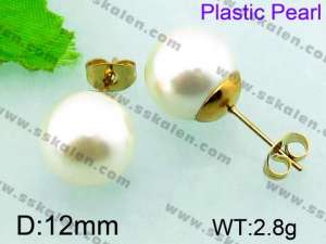 Plastic Earrings  - KE55688-Z