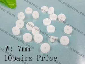 Plastic/Rubber Earring Parts--10pairs Price  - KRP611