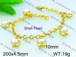 Shell Pearl Bracelets - KB54622-Z