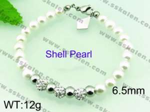 Shell Pearl Bracelets - KB55106-Z