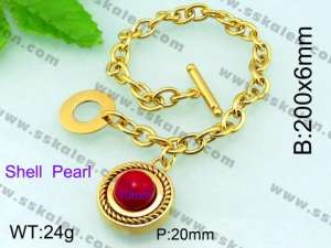 Shell Pearl Bracelets - KB56864-Z